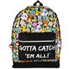 Vanilla Underground Pokemon Kids Gamer Zaino scolastico | Cinghie regolabili per comfort tutto il giorno | Design unisex per giovani appassionati di Pokémon | Zaino dinamico a tema Pokémon | Tasche multiple