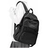 Lendolk Nero Zaino Ragazza Ragazzo Tempo Libero Multitasche, Zaino Per PC Leggero Waterproof, Zainetto Scuola Università Superiore Media Uomo Donna, Zaini Sportivo Adolescente
