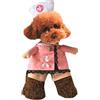 xiaoyu Cucciolo di Cane Gatto Infermiere Costume Costume di Halloween Cosplay Festa Vestito Costume per Cani di Piccola Taglia e Gatto, L