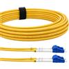 Elfcam Cavo Fibra Ottica LC/UPC per LC/UPC OS2 Monomodale Duplex 9/125um LSZH, 3M
