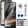 Dinow Schermo per Samsung Galaxy A52S 5G SM-A528B, SM-A528B/DS, SM-A528N, Schermo di Ricambio per Samsung Galaxy A52S LCD Touch A50 Digitalizzatore con Cornice (con Strumento di Riparazione)