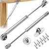 Shunwige Shao hua 2 ammortizzatori a gas 200 N, pistoni a gas, mobili da cucina, ammortizzatore, porte sollevabili, molle a compressione per porte, armadio/guardaroba, cerniere a molla con viti