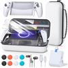 FYOUNG Set di accessori 14 in 1 per PlayStation Portal, custodia da trasporto per PS Portal, dock di ricarica magnetico con custodia in silicone per portale PS5, con 2 pellicole protettive, auricolari