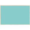 Bi-Office Lavagna Magnetica Earth New Basic Caribe, 38,5 x 28,5 cm, Superficie in Acciaio Laccato, Cornice in Pino Naturale