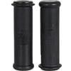 cyclingcolors Manopole moto 123 mm diametro 21 mm in gomma per manubrio compatibile con Vespa 50 L/R 125 VMA VNB 1-2 150 VBA, nero