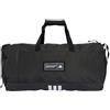 adidas Mixte 4ATHLTS DUFFEL BAG MEDIUM, black/white, One size