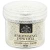 Stamperia Embossing Powder, Sparkling Snow, 4 x 0,5 x 4 cm