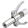 BigCheer Bocchino con Tubo in Acciaio Inox pressa Grasso Frizione, L'Originale Testina Ingrassatore Professionale Autobloccante,G Grasso Pistola Accoppiatore,per Tutti Pressa per Grasso(Doppia Maniglia)