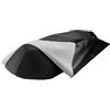 xtsfx Copri-sella da moto, in pelle nera, protezione per sedile universale in pelle, rivestimento impermeabile, resistente all'usura per la maggior parte delle moto, 100 x 70 cm