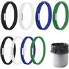 TRKETK 8 Pezzi Elastici per Bidoni Della Spazzatura Grandi Elastici Garbage Can Rubber Bands Resistenti Cinghie Elastiche per Tenere in Posizione i Sacchi Della Spazzatura per Casa Ufficio Scuola
