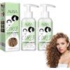 Dyceittdia 2pcs Hair Curling Cream, Crema Definizione Capelli Ricci, Crema per Definire i Capelli Ricci, Crema per Definire i Ricci, Idratante e Volumizzante, Tenuta a Lunga Durata, 2pcs*50ml, hair1
