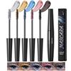 KTouler Set di 5 mascara glitterato per ciglia, mascara, impermeabile, colorato, a lunga durata, allungamento del curling, trucco per gli occhi luccicanti