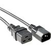 ACT Cavo di alimentazione C14 a C19, cavo per dispositivi a freddo C19 femmina a C14, 0,5 m, cavo di alimentazione IEC 60320, per server e PDU - AK5438