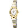 CIVO Orologio Donna Oro Ovale: Analogico Impermeabile Orologi Vintage Piccolo con Cinturino in Elastico Acciaio - Elegante Orologio da Donna per Regalo Anniversario