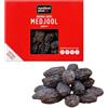 Bodesa Valore 1 kg Datteri Medjool | Freschi 100% naturali, senza zuccheri aggiunti, snack salutare, fonte di energia, vegani (1 kg - Datteri Medjoul)