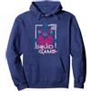 Squid Game Front Man And Guards Felpa con Cappuccio, Unisex per Adulti, Navy, M