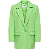 Only Onllana-berry L/S Ovs Blazer Tlr Noos, Blazer Donna, Verde - Summer Green, 38