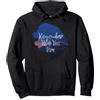 Disney Il Re Leone Mufasa Ricorda chi sei Silhouette Felpa con Cappuccio, Unisex per adulti, Nero, L
