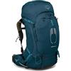 Osprey Atmos AG 65l Men's Backpacking Backpack Zaino, Venturi Blu, Small/Medium Unisex-Adulto