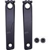 Prowheel Ebike BFG - Braccio a manovella, 152 mm/160 mm/165 mm/170 mm, in lega forgiata 6061 T6, per bici elettrica BAFANG M800 M600 M510 M500 M420, motore medio montato