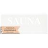 ZOLLNER Telo sauna - asciugamano da wellness 80x200 cm - lavabile a 95°C - Cotone - bianco con scritta SAUNA - Brillantezza colore grazie alla colorazione reattiva - Certificato OEKO TEX (R)