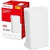 Mercusys TP-Link MB130-4G Cat4 AC1200Mbps Router 4G LTE Wireless Dual-Band, Router WiFi con Sim, Porta LAN/WAN, Modem 4G Sim, Senza Configurazione, Antenne Interne, VPN, Porte Antenna Esterna