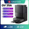 NONE roborock QV 35A Robot aspirapolvere e scopa, aspirazione 8000 Pa, aggiornato da Qrevo S, dock tutto in uno, spazzola antigroviglio, lavaggio automatico del mop