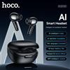 HOCO Smart AI Traduzione in tempo reale Auricolare Supporto App Controllo Musica Sport Auricolari HiFi EQ Suono Cuffie per viaggi d'affari