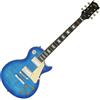 Flash NUOVA chitarra elettrica Blitz by Aria BLP-450 blu trasparente