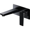Omnires PM7415BL, Rubinetto lavabo ad incasso Parma, Black mat