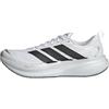 adidas Uomo Supernova Glide Running Shoes, Core Black/Iron Met./Lucid Orange, 46 EU