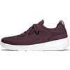 Fitflop Sneakers da Donna Super-q con Lacci in Maglia con Finiture in Cristallo, Plumberry, 38 EU
