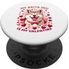 PopSockets Akita Inu Affection: Festeggia l'amore con lealtà divertente PopSockets PopGrip Adesivo