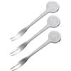 Pokémon Center Pokemon Center Original Mini Fork Set Cafe Poltchageist Japan nuovo 2,5 x...