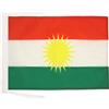 AZ FLAG Bandiera Curdistan 45x30 cm - Bandierina Curda - Kurdistan 30 x 45 cm Cordicelle