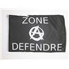 AZ FLAG BANDIERA ZONE À DÉFENDRE ZAD 45x30cm - BANDIERINA ANARCHICA 30 x 45 cm cordicelle - AZ FLAG