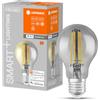 LEDVANCE forma di lampadina classica a filamento con tecnologia WiFi, 6 W, bianco caldo, E27, 1 confezione