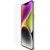 Belkin UltraGlass Proteggi schermo per iPhone 14 Plus, 13 Pro Max antimicrobico, applicazione facile senza bolle con supporto di allineamento incluso, collaudato per resistere a una durezza di 9H