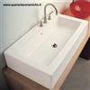 CERAMICA FLAMINIA Flaminia Acquagrande lavabo sospeso o da appoggio cm 100 Senza foro