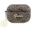 CG MOBILE Guess GUAP2G4GSMW - Custodia per AirPods Pro 2, colore: Marrone 4G, collezione