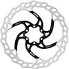 GALFER MTB Disc Wave, Disco del Freno della Bicicletta Misto, Argento, 180 mm