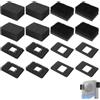 SUNMON 8 pz fotocamera microfono antivento per Insta360 X3/X4, protezione antivento 4 microfono e 4 fotocamera microfono parabrezza, camera mic vento manicotto per ridurre il rumore del vento