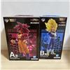 Bandai Dragon Ball Ichiban Kuji A & B Prize SSJ4 Goku SSJ3 Vegeta MASTERLISE Set NUOVO