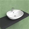 CERAMICA FLAMINIA Flaminia lavabo Nuda 60 da appoggio o sospeso monoforo Senza foro