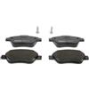 FERODO Kit pastiglie freni Anteriore non predisposto per visualizzazione avviso usura con accessori FDB1666 Compatibilità con FIAT PANDA 169 BRAVO II 198 Doblo Station Wagon 119, 223 Doblo Cargo 223