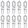 Osram Halostar Starlite 64440 S - Confezione da 10 pezzi, 50 Watt, 12 Volt, GY6.35, luce bianca calda, 910 lumen, lampadina alogena a spina, lampada con attacco a innesto