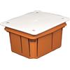 FAEG Cassetta di derivazione da incasso muro 119x96x70 con coperchio e viti IP40 FAEG FG10210