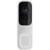 Ajax DoorBell Campanello 4MP Video Intelligente AI Wi-Fi Visione Notturna e Audio Bidirezionale da interno colore bianco 66390