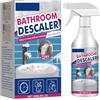 Rakiuty Spray Anticalcare per Bagno,Detergente per Macchie Ostinate,Detergente Multifunzione per Cabina Doccia WC Bagno,Stubborn Stains Cleaner,Bathroom Descaler Foam,Multipurpose Descaler Bathroom Cleaner