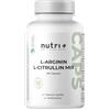 Nutri + Capsule Arginina Citrullina - 360 Capsule alto Dosaggio + vegane - 3000mg L-citrullina Malato + L-arginina Base - Bodybuilding - Qualità premium senza Magnesio Stearato o Additivi